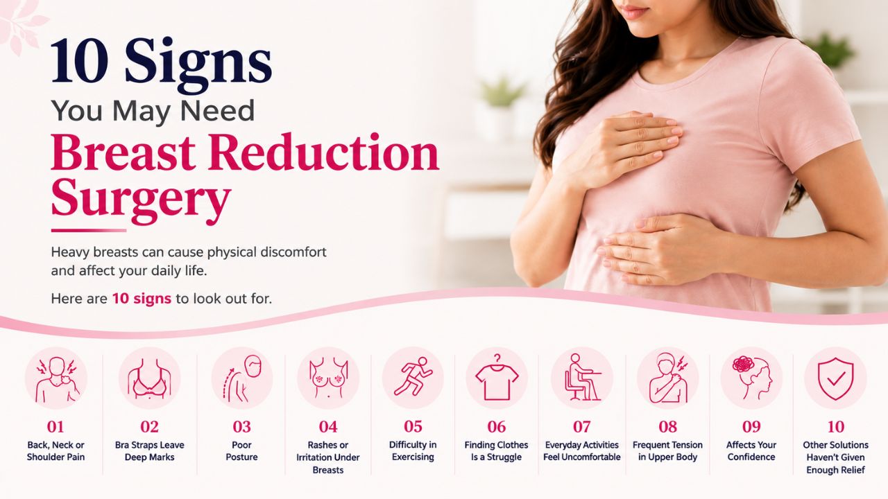 10 signs you may need breast reduction surgery